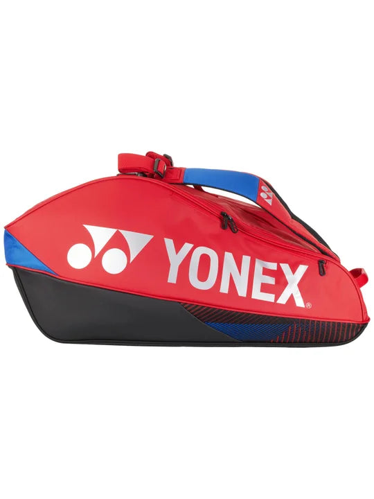 Yonex Pro Racquet 6 Pack Tennis Bag - Scarlet Tennis Bags 