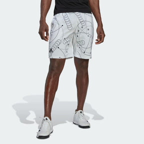 Men's Adidas Club Graphic Tennis Shorts Men's Clothing 