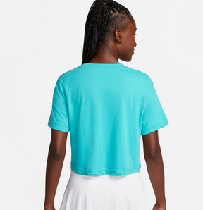 Women's Nike Dri-Fit Slam Cropped T-Shirt Women's Clothing 