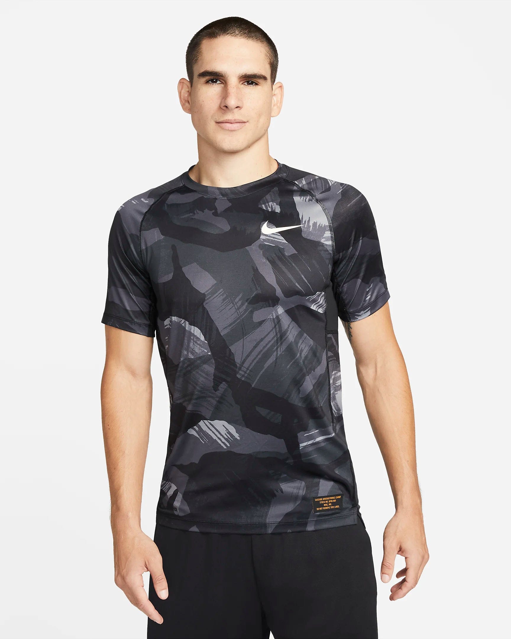 Men's Nike Pro Dri-FIT Short Sleeve Camo Top