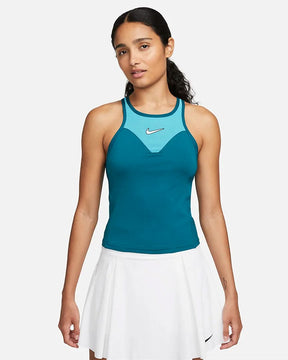 Nike Women's Dri Fit Slam NY Tank Teal / L Nike Women's Dri Fit Slam NY Tank Teal / L