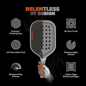 CRBN 4 TruFoam Barrage (Hybrid, AeroCurve) Pickleball Paddle