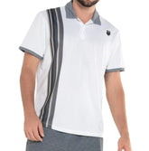 Men's K SWISS Vertical Short Sleeve Tennis Polo