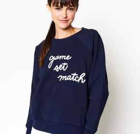 Women's Ame & Lulu Stitched Tennis Sweatshirt
