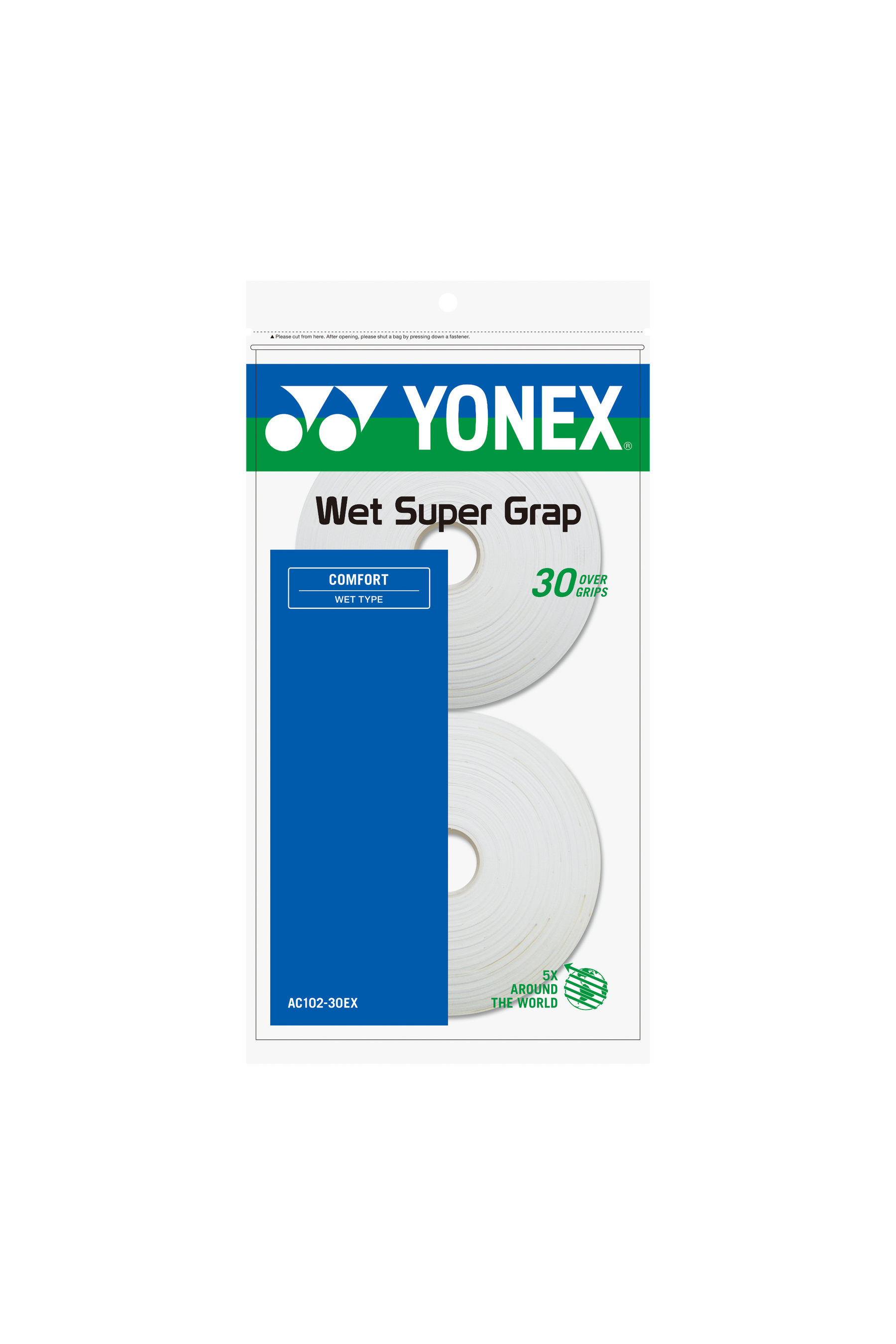 Yonex Wet Super Grap - (30 Grips) Tennis Overgrip 