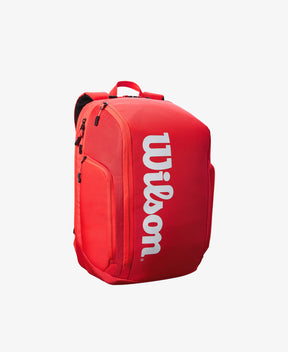 Wilson Super Tour Tennis Backpack - Red Tennis Bags 