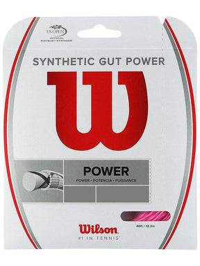 Wilson Synthetic Gut Power Tennis String - Set