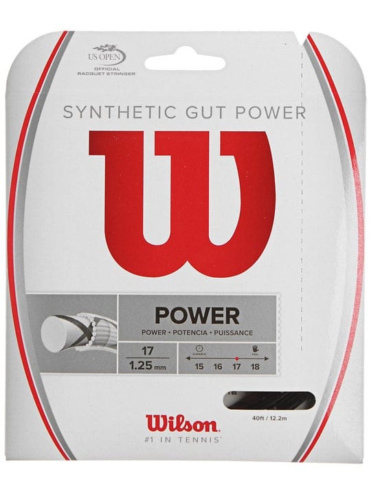 Wilson Synthetic Gut Power Tennis String - Set