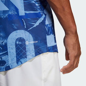 Men's Club Tennis Graphic Polo Shirt