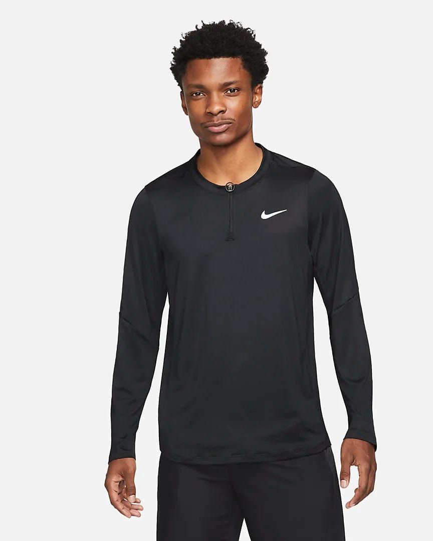 Men's Nike Court Dri-Fit Advantage Tennis Half-Zip Top Men's Clothing 