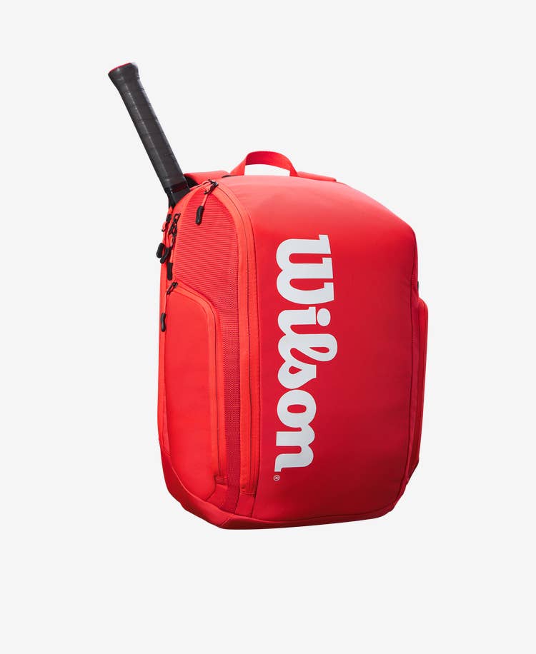 Wilson Super Tour Tennis Backpack - Red