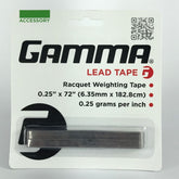 Gamma Lead Tape 0.25" x 72"