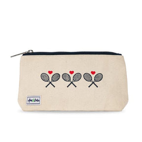 Ame & LuLu Canvas Brush It Off Cosmetic Case