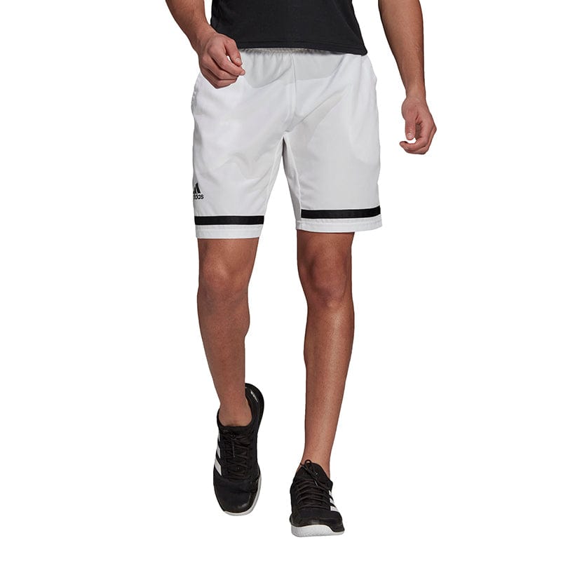 Adidas Club Short 9" (White) | Courtside Tennis