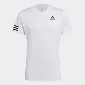Adidas Club Tennis 3-Stripes Tee - White