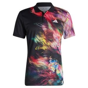 Adidas Men's Melbourne Heat Freelift Tennis Polo Shirt Men's Clothing 