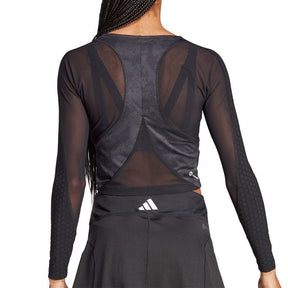 Women's Adidas Paris Freelift Long Sleeve Tennis Top