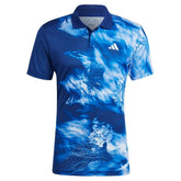 Adidas Men's Melbourne Heat Freelift Tennis Polo Shirt
