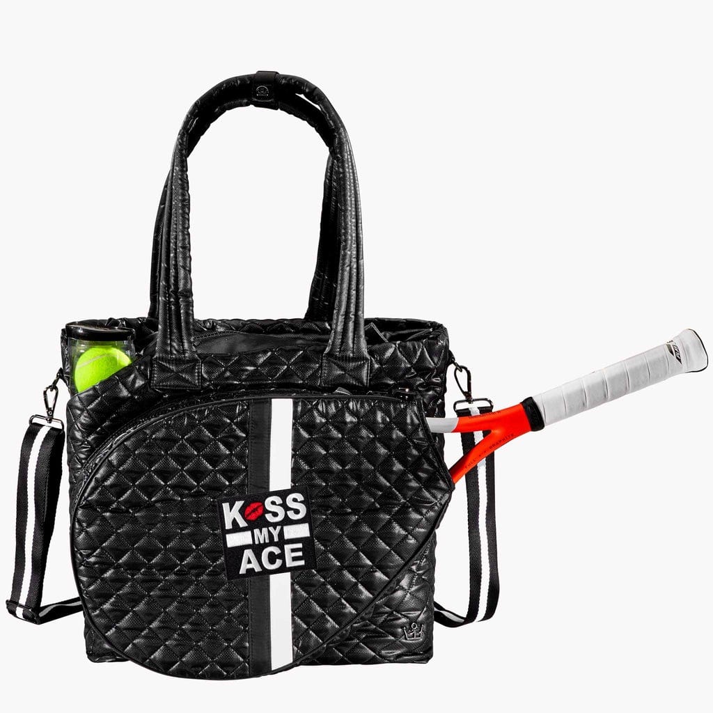 Oliver Thomas Kitchen Sink Tennis Tote - Black Tennis Bags 