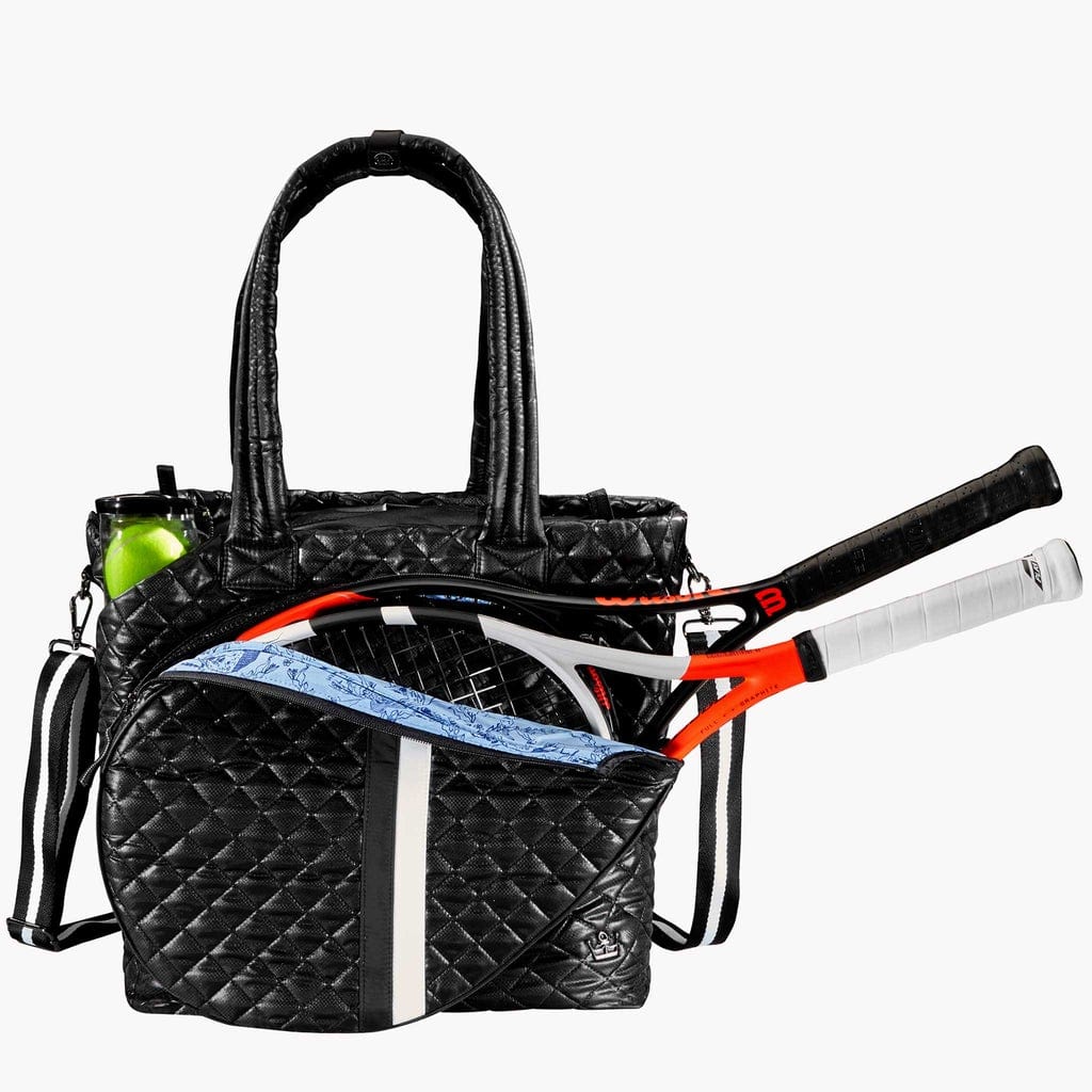 Oliver Thomas Kitchen Sink Tennis Tote - Black Tennis Bags 