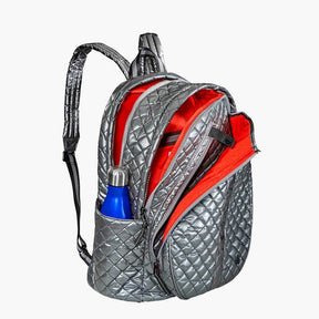 Oliver Thomas 24 + 7 Tennis Backpack - Grey Tennis Bags 