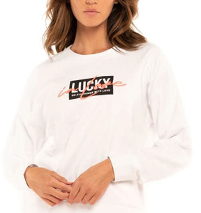Women's Lucky in Love Pullover | Tennis Clothing