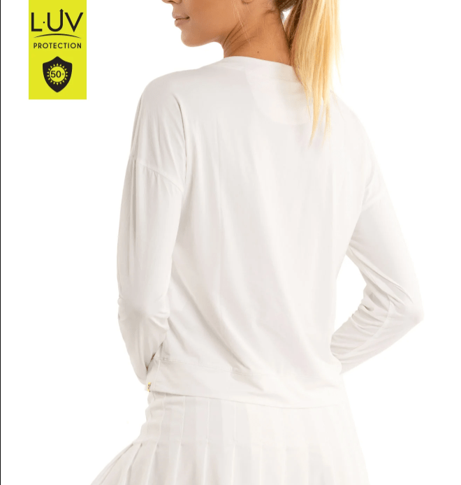 Lucky In Love Women's Tennis Long Sleeve- Hype L/S