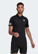 Men's Adidas Club Tennis 3-Stripes Polo Shirt Men's Clothing 