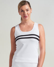 L'Oeuf Poché Women's Fall '22 Panel Tennis Tank Top Women's Clothing 