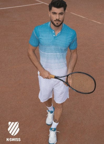 K-Swiss Electric Henley | Courtside Tennis