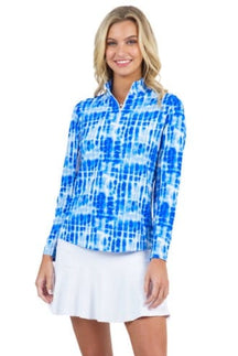 IBKUL Women's Long Sleeve Mock Neck Top