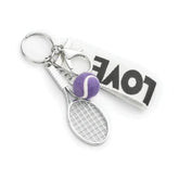 Racquet Inc. Tennis Racquet Keychain Keychains 