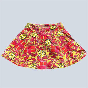 Bella Sport Angle Shot 1 A-Line Skirt - Red Pickleball Skirts 