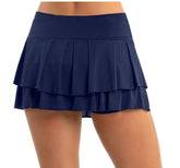 Women's Lucky in Love Wavy Pleat Tier Skirt Women's Clothing 