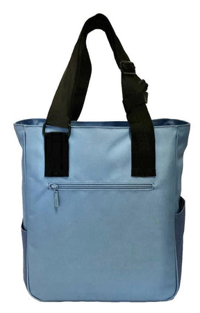 Maggie Mather Tennis Tote - Blue Bell