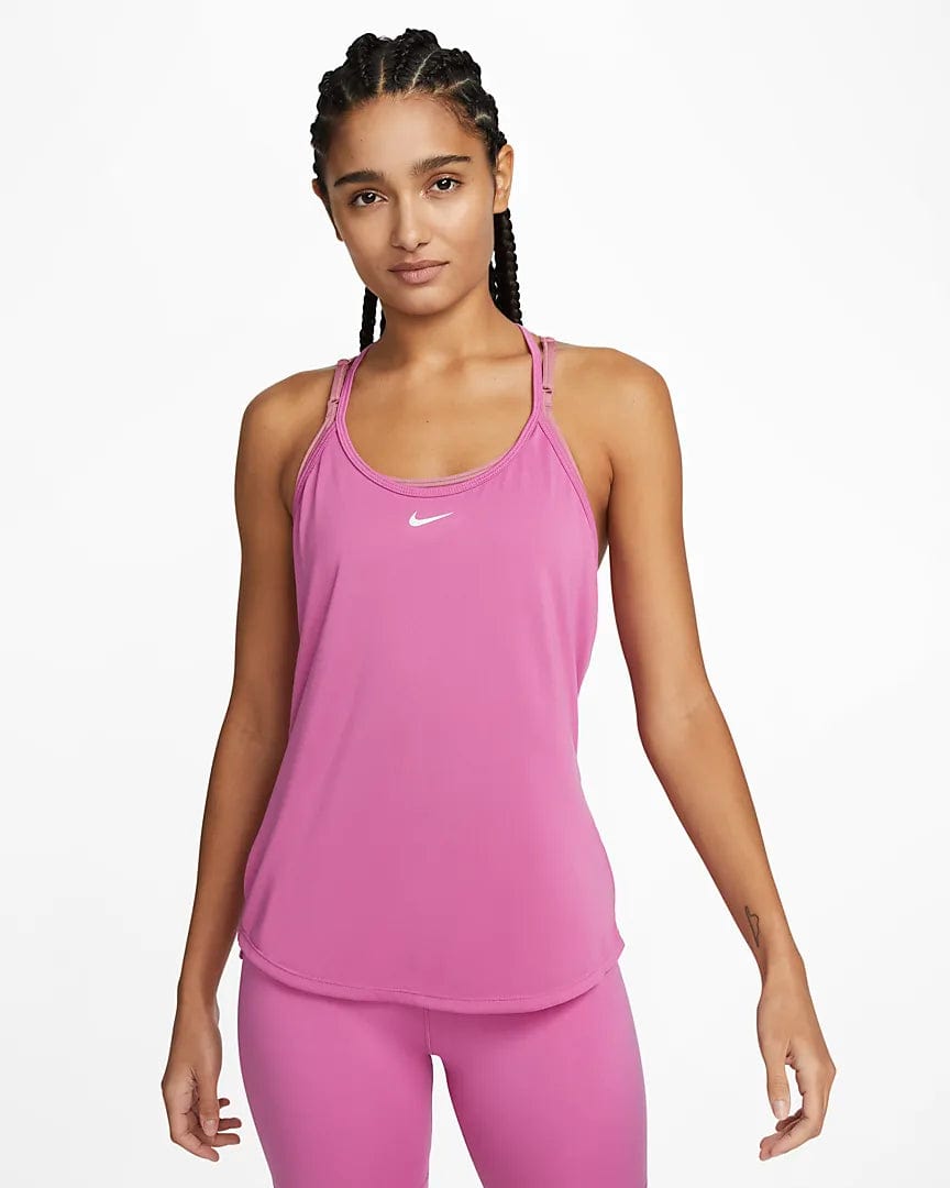 ナイキ Nike オンe クラシック Dri-FIT Tank Top レディース シャツ トップス Rust Pink Nike Dri-FIT One Classic Women's Tennis Tank - Elemental Pink