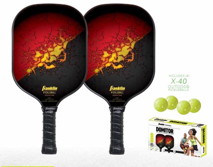 Franklin Domitor Two-Player Pickleball Paddle and Ball Set