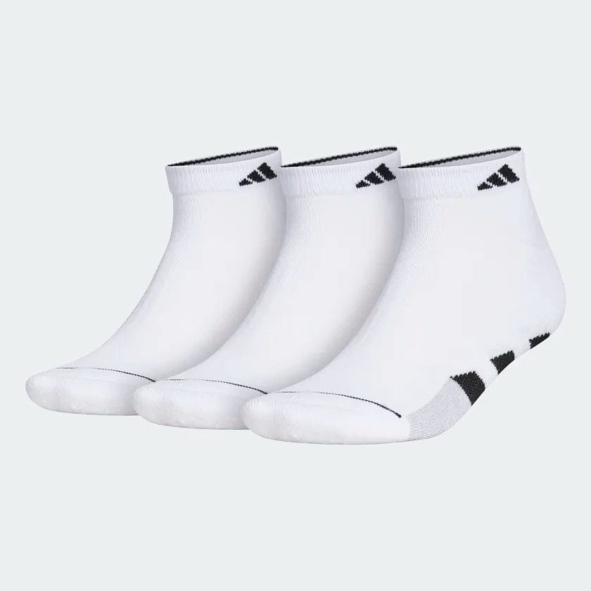 Adidas Men's Cushioned Aeroready Compression Low Cut Tennis Socks-3 Pack