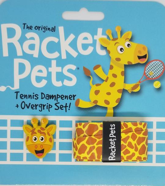Racket Pets Giraffe Overgrip & Dampener Set