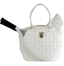 Court Couture Cassanova Studded Quilted Tennis Tote
