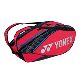 Yonex 2023 Pro Racquet 9-Pack Tennis Racquet Bag-Scarlet