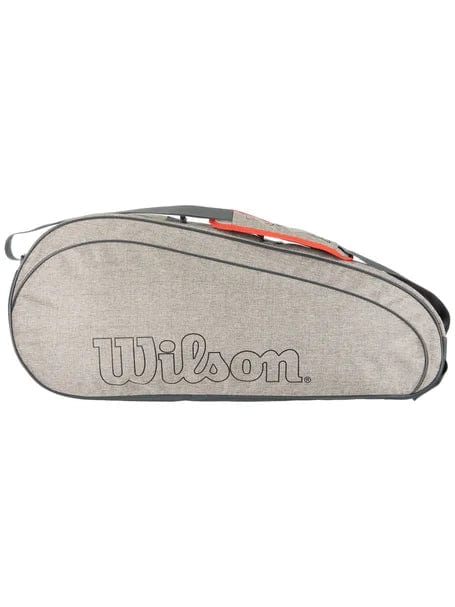 Wilson Team Tennis 6 Pack Bag- Heather green and Stone